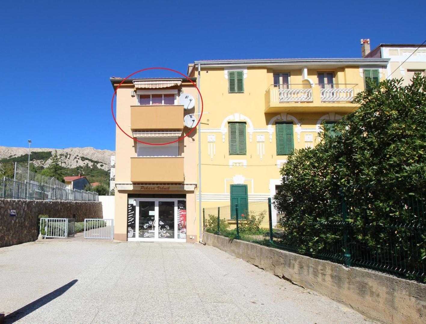 Apartment Grandi 1 Baska  Bagian luar foto