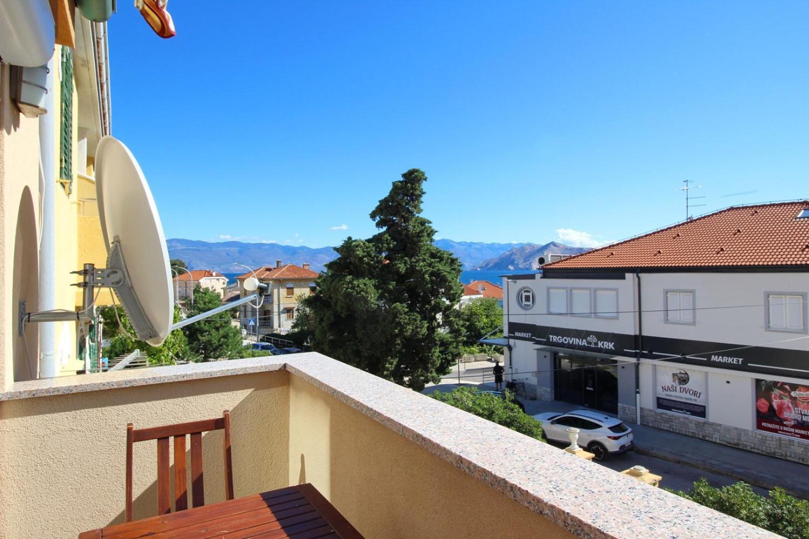 Apartment Grandi 1 Baska  Bagian luar foto